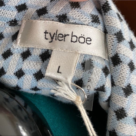 Tyler Boe Kim Cowl Neck Geo Print Tunic Dress - Picture 7 of 9